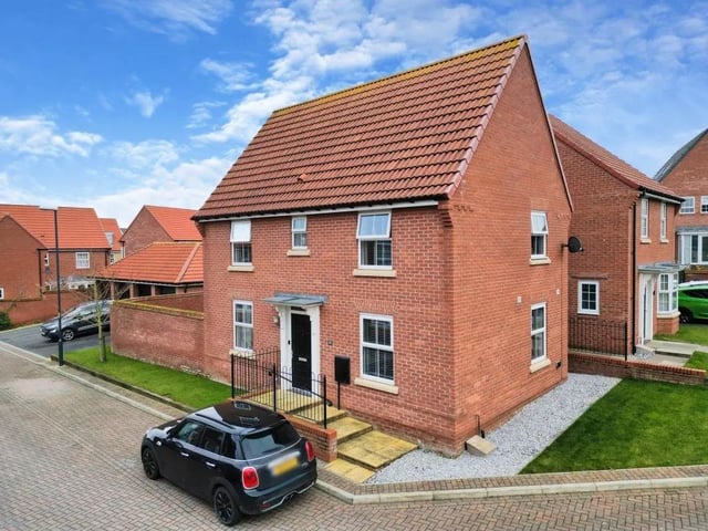 This three bedroom and two bathroom detached house is for sale with Hope & Braim with a guide price of £315,000.