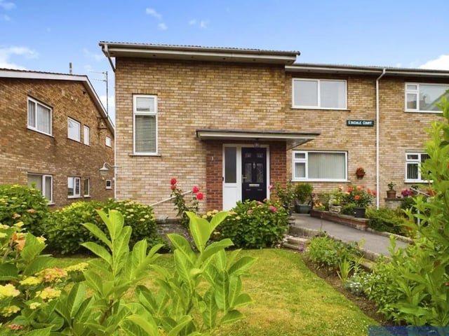 Two bedroom first floor apartment on the south side of Scarborough. Currently listed for sale with Hunters for £240,000.
