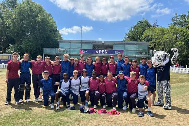 Scarborough College Boys U15s team claimed victory in the final at the Apex International Cricket Festival.