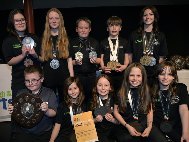 Winners Desapline Martial Arts junior fight team