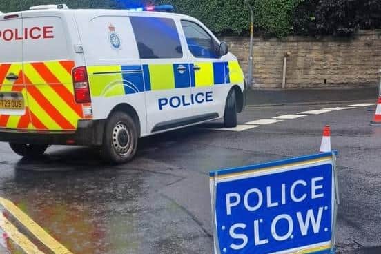 Officers are appealing for the driver of a white car hit by a bus in Scarborough to come forward
