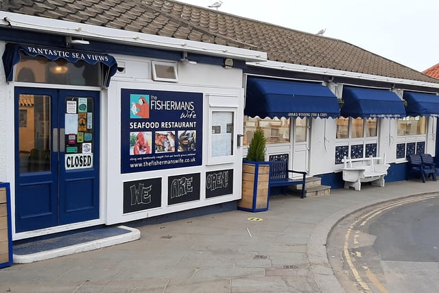 The Fisherman's Wife, located on Kyber Pass, came in at number seven. A Tripadvisor review said: "We always come here for fish and chips when we're in Whitby, and always have a great meal."