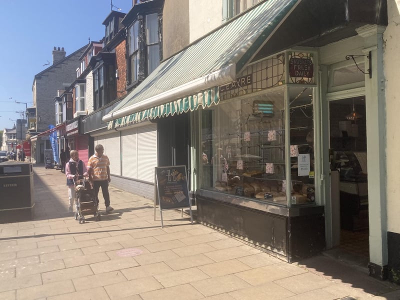Higginson's Artisan Bakery is located on Chapel Street, Bridlington. Situated on Bridlington's bustling high street, Higginson's offers a selection of freshly made sandwiches, breads and pastries.