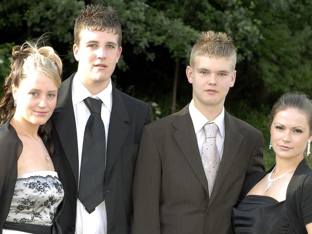 Lady Lumleys; Emma Chamberlain, Kevin Richardson, Ben Paice and Francesca Fox.