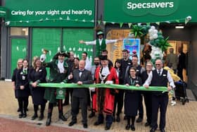 The team at Specsavers held a special grand opening on Tuesday 2nd June 2 to mark the store’s new look. Photo:  Specsavers