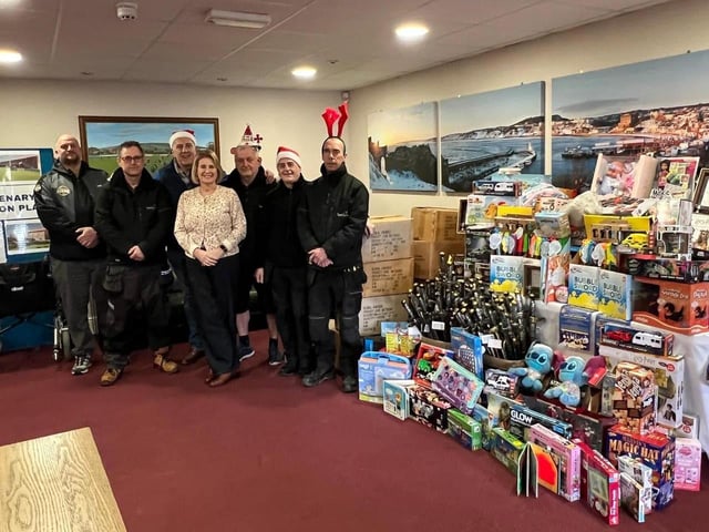 Donations at Scarborough Rugby Club