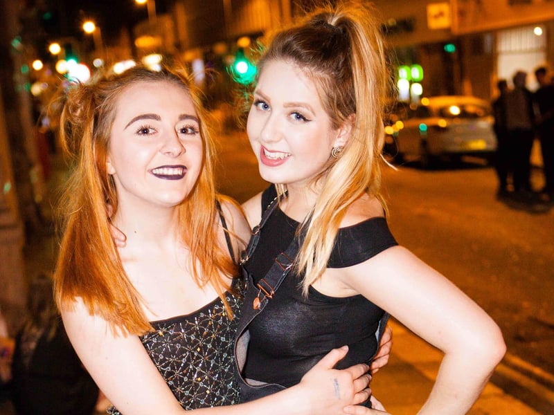 Courtney & Saffron looking stunning