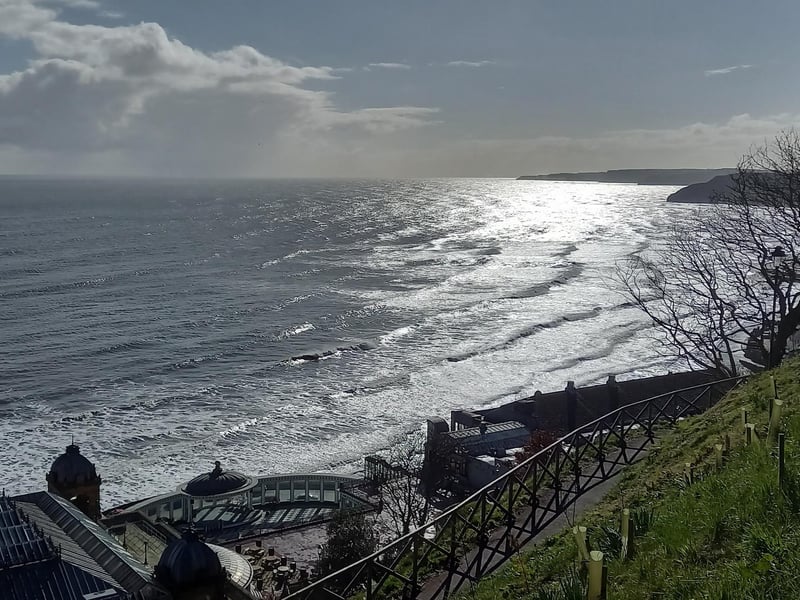 View over Scarborough Spa towards Filey.
picture by Susan and Richard Mant