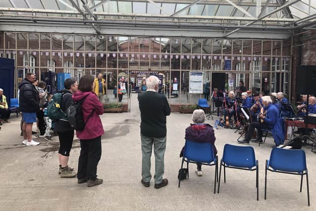 Events are held regularly on the station concourse