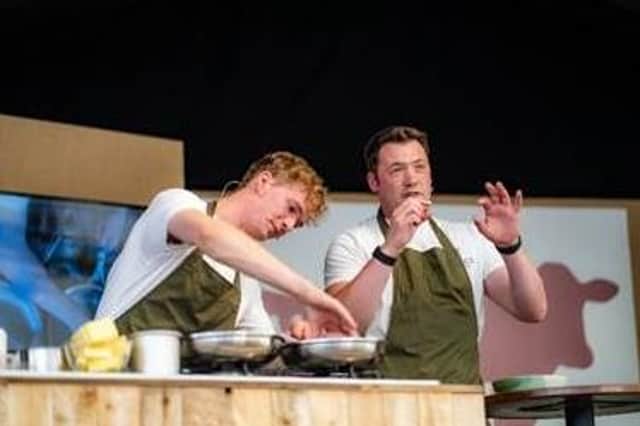 Top chef Tommy Banks at Malton's Food Lovers Festival