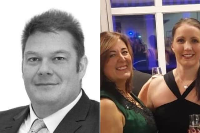 Paul Benson; Sarah Corrie-Pearce and Amanda Olley.