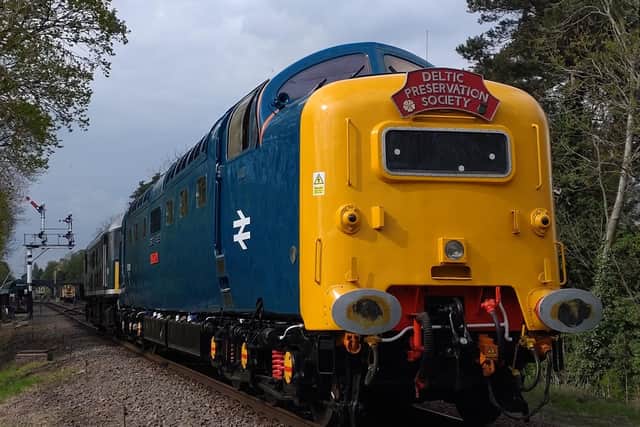 Class 55 Deltic No. 55009 Alycidon by Andy Peper.