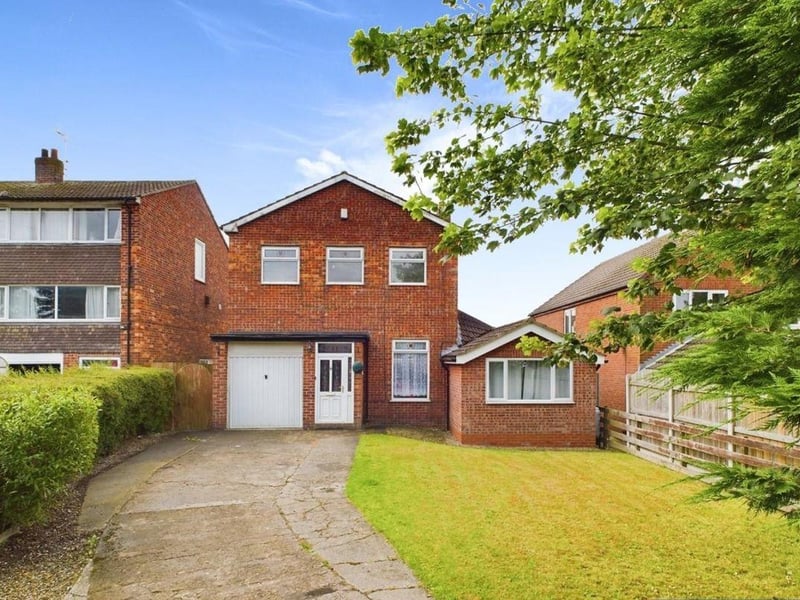 This four bedroom detached house is for sale with Hunters for £240,000.