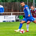 Junior Mondal was on target in Whitby Town's 3-1 success on the road at Marine last weekend.