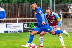 Junior Mondal was on target in Whitby Town's 3-1 success on the road at Marine last weekend.