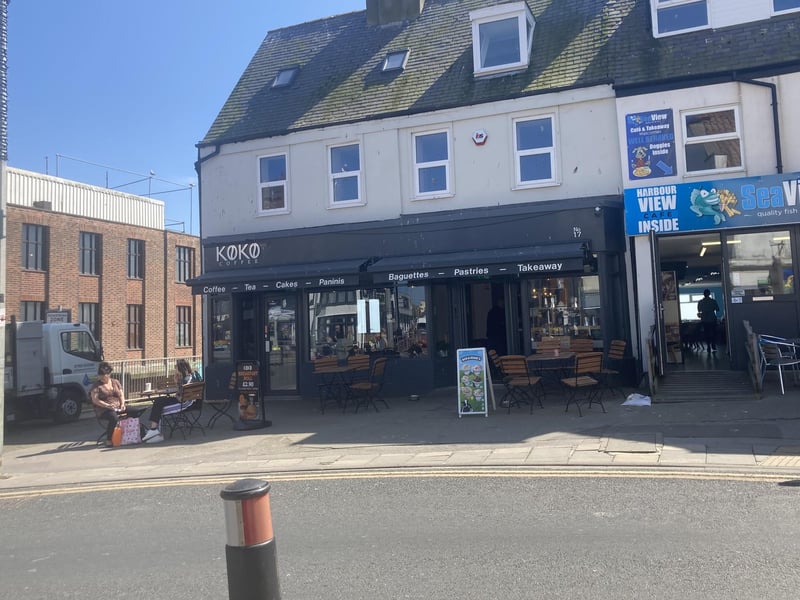 Koko Coffee is located on Queen Street, Bridlington. It is situated next to the harbour and offers a selection of sandwiches, paninis, and hot drinks.