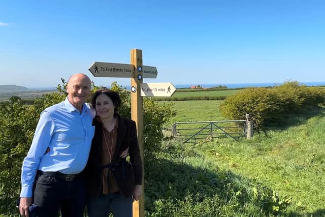 Lord and Lady Normanby on the Mulgrave Estate.