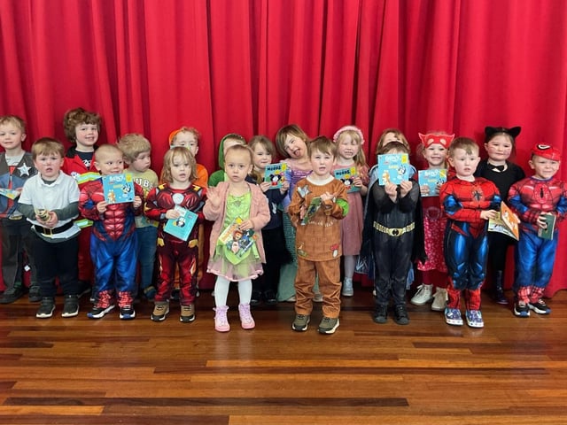Pickering School infants and nursery children.