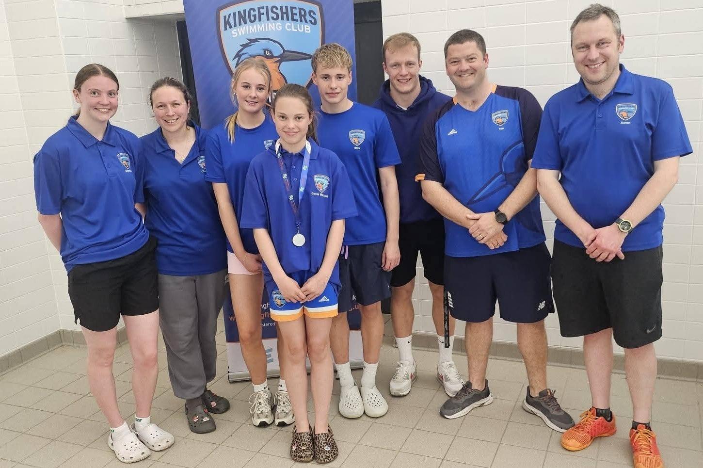 Kingfishers Swimming Club star Genie Martin selected for Swim England ...