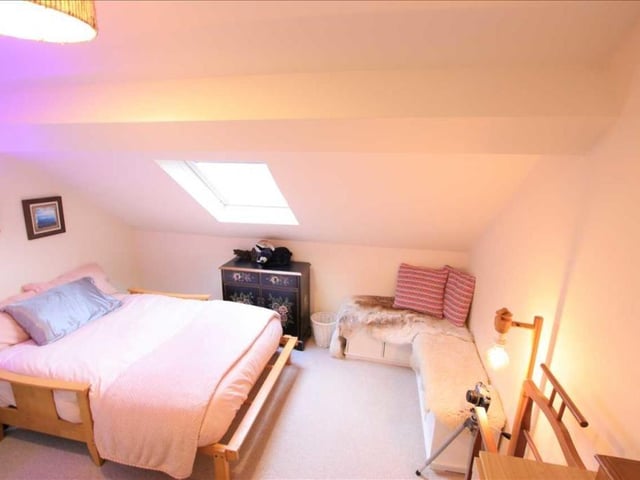 One of the two double bedrooms has a Velux window.