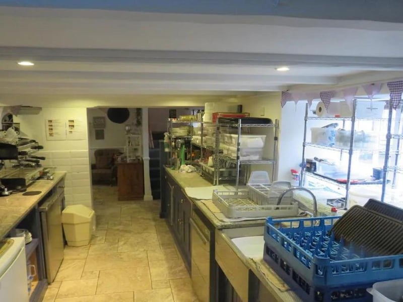 There is also a spacious kitchen on site.