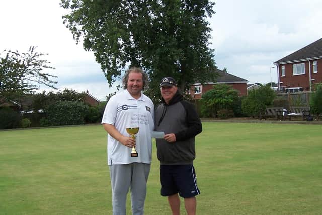 Shrewsbury's Callum Wraight won the East Coast Crown Green Bowls Festival last week.