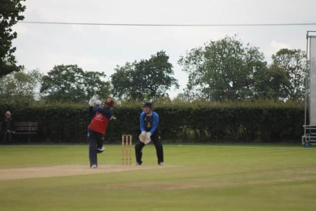 Imal Liyanage hammered a superb 83 with nine fours and two sixes in Woodhouse Grange's win against Hull Zingari. PHOTO BY PHIL GILBANK