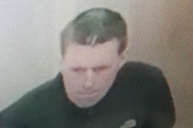 North Yorkshire Police has issued a CCTV image of a man they would like to speak to