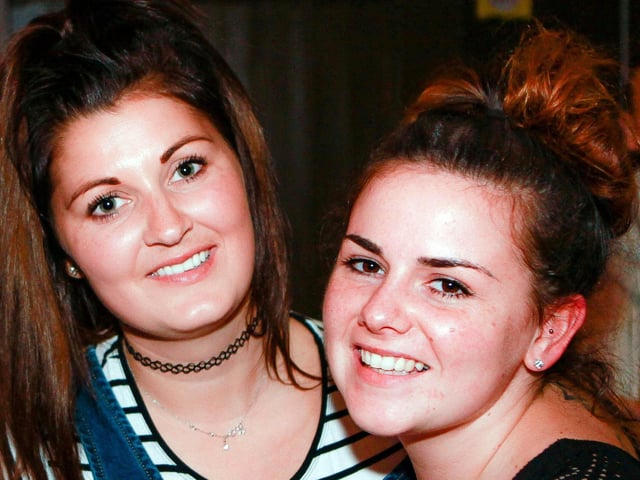 Claire & Hannah in the Waterhouse