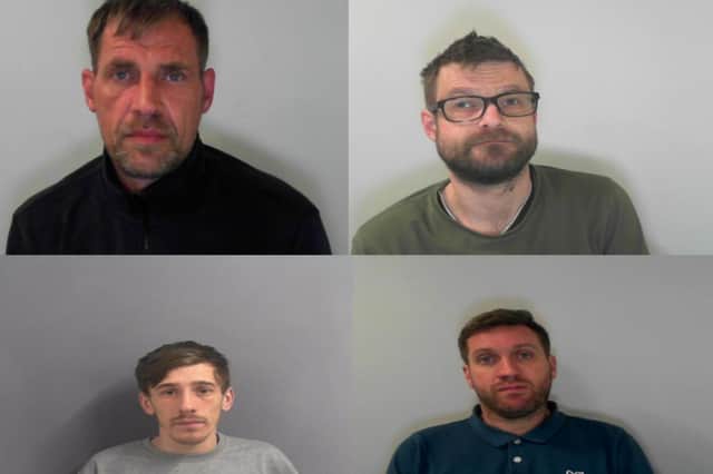 North Yorkshire Police is releasing the details of four men they would like to speak to in connection with ongoing investigations.