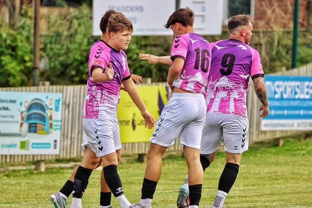 Town proved far too strong for hosts Marske. Pic: Adrian Cole