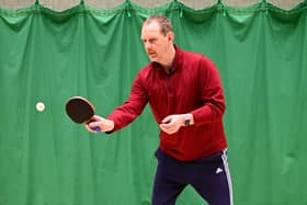 Bridlington Table Tennis League action. Photo by Tony Wigley