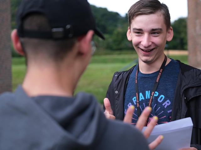 Vlad Todica, who spoke no English when he moved to the UK from Romania four years ago, received spectacular grades of A for Art, A for Graphics and a B in Music,with Distinction * in music performance.
He will go on to study architecture at Leeds Beckett University.
