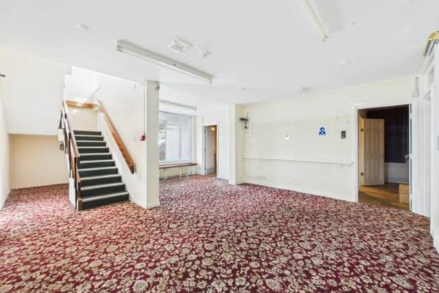 Inside the Sandy Lane Care Home.