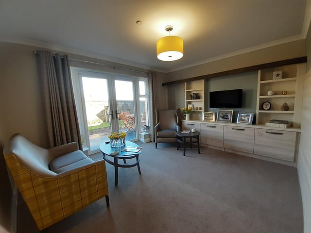One of the ground floor suites at The Mayfield.