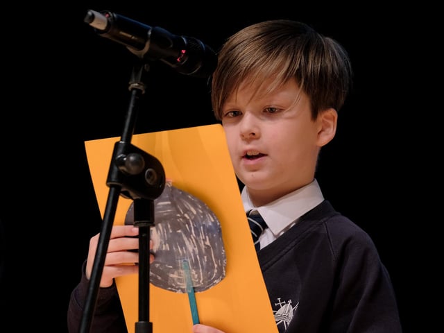 St Martins School pupils.