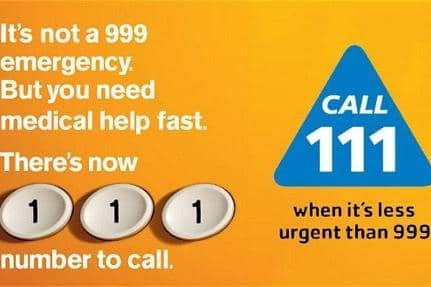 Highly trained advisors at NHS 111 will assess and direct people to the most appropriate local service, including urgent treatment centres, GP practices, and consultations with a pharmacist.