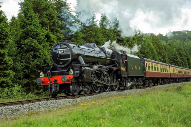 Picture shows the 5428 Eric Treacy locomotive. Photo: Matthew Pollard.