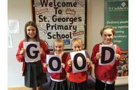 St George's Primary School has been rated as 'good' and praised by Ofsted