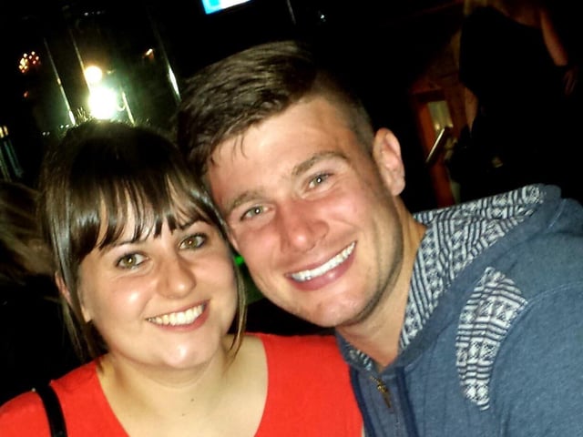 Breesha and Damo find a quiet corner in the Barbican