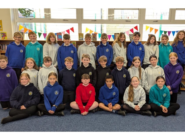 Stakesby Primary Academy in Whitby, year 6 leavers.