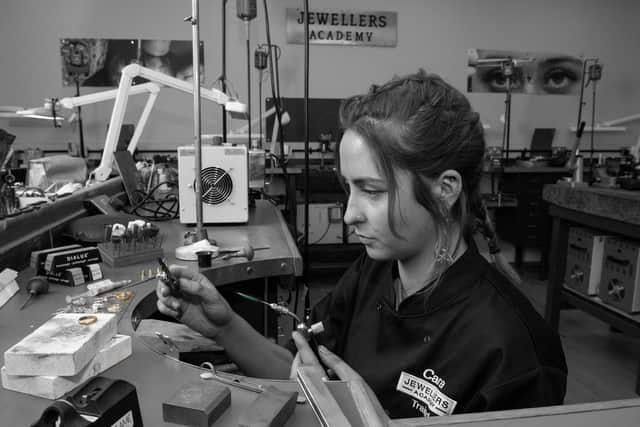 The Jewellers Academy teaches a range of cutting edge skills.