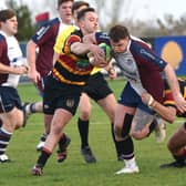 James Long in action for Scarborough RUFC