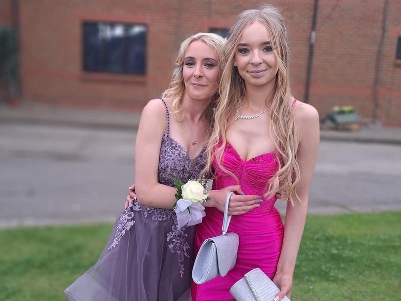 Two besties looking beautiful!