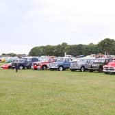 The run featured an impressive mix of classic cars, trucks, and historic buses. Photo courtesy of Ewan Cameron