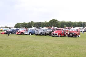 The run featured an impressive mix of classic cars, trucks, and historic buses. Photo courtesy of Ewan Cameron