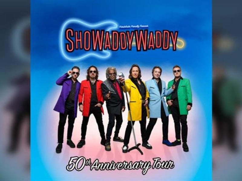 Showaddywaddy will be performing at Bridlington Spa on October 15. They are visiting Bridlington on their special '50th Anniversary Tour', and this dynamic and uplifting show features all their greatest hits.