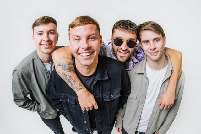Sam, Ollie, David & Matty from The Lilacs