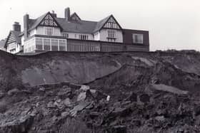 A smaller landslip the day before was only a precursor to the damage that was to come.