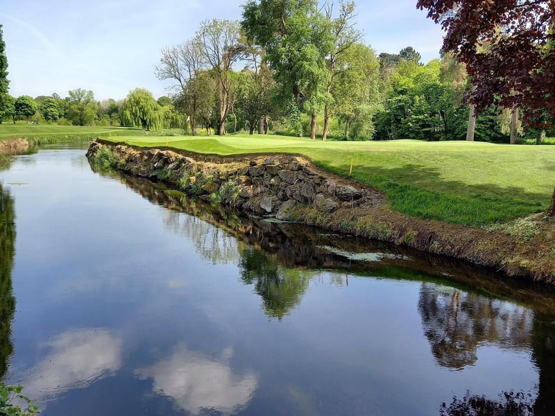 A view of the 7th green at The K Club